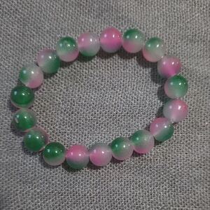 🥳 #20  4/$20 Watermelon Stone Beaded Bracelet